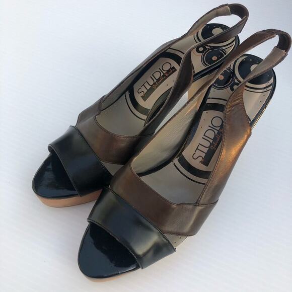 Studio by Gabriella Rocha slingback platform heels - Picture 11 of 13